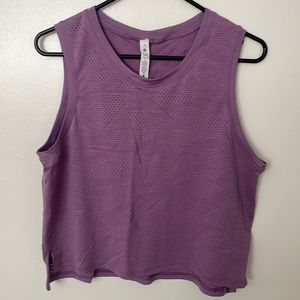NWOT Lululemon Train To Be Crop Tank Size 8